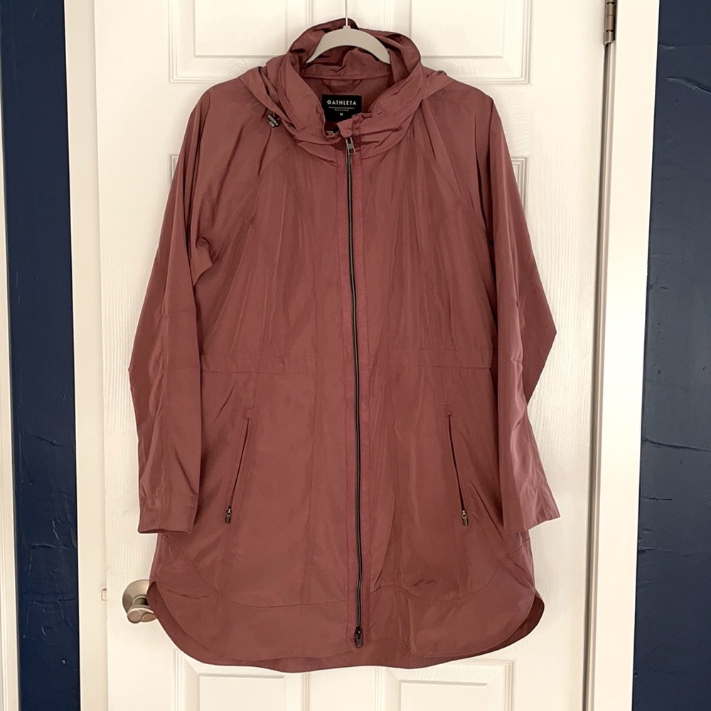 Athleta Drip Drop Jacket - Dusty Rose Medium